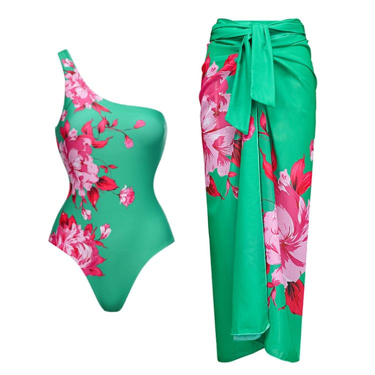 One-Piece Swimsuit for Women, Beach Vacation Set