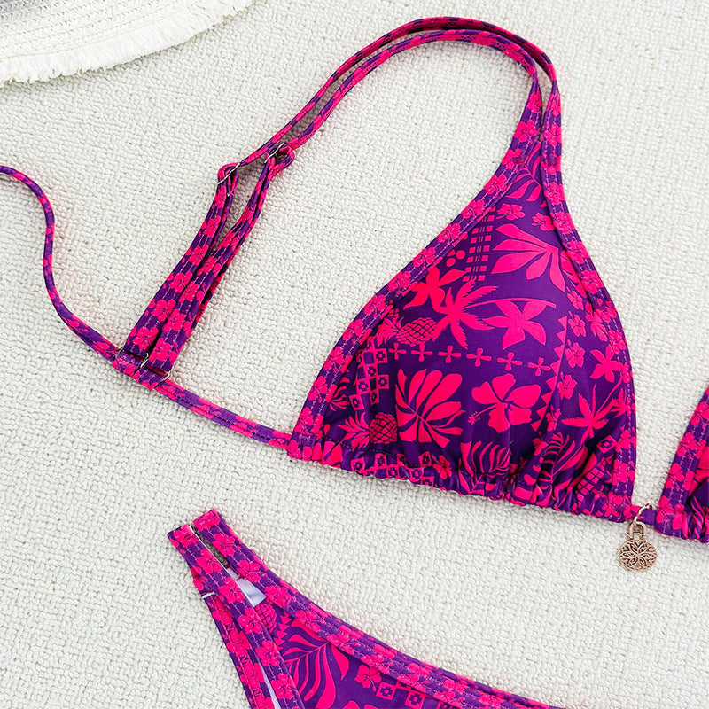 Women's high-end bikini swimwear, sexy beach bikini swimsuit