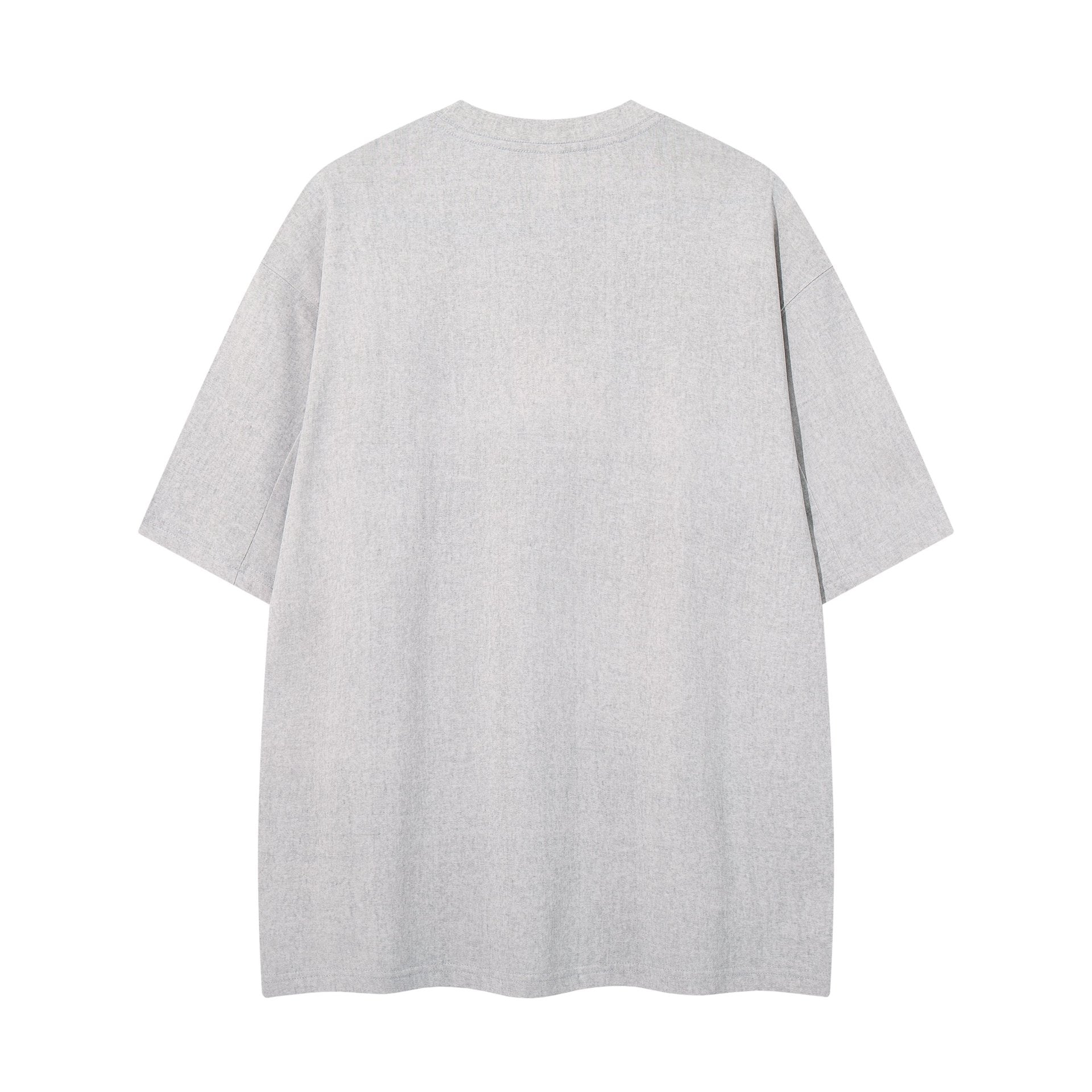 Digital stamp printed short sleeves