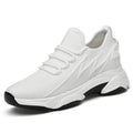 Summer height increasing men's shoes 10cm breathable fly woven mesh sports and leisure board shoes