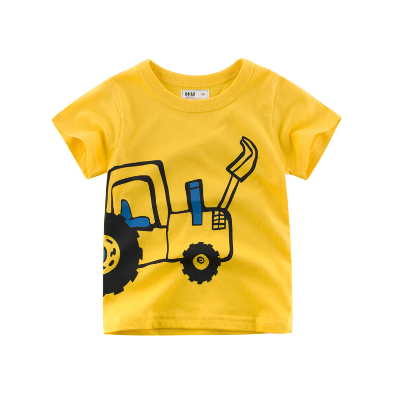Baby Short Sleeve T-Shirt Children's Clothing  Boy