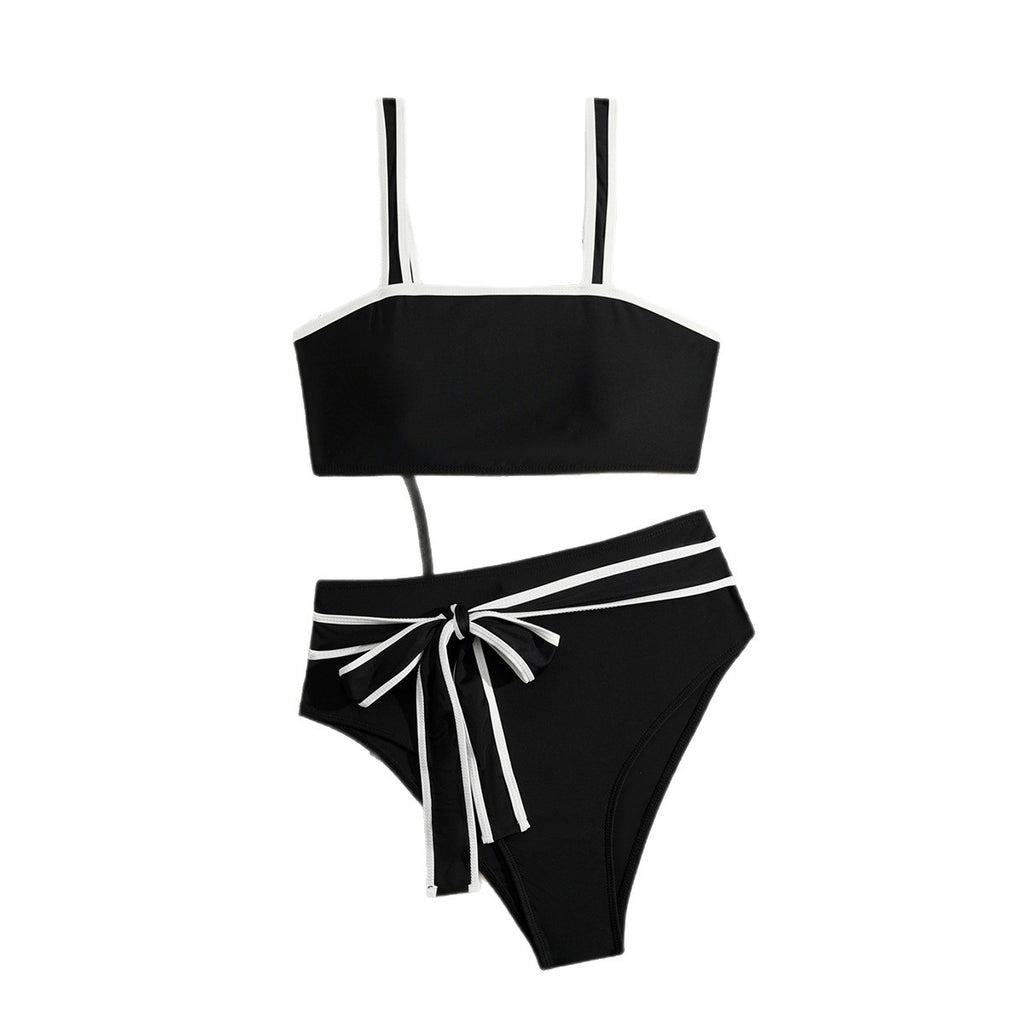 Black swimsuit bikini