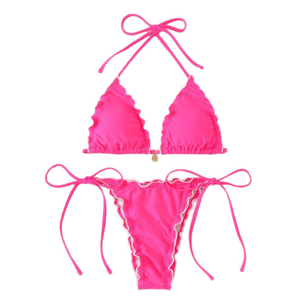 Split system with triangle bikini