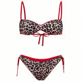 Tie-up  Bikini Women's Swimwear