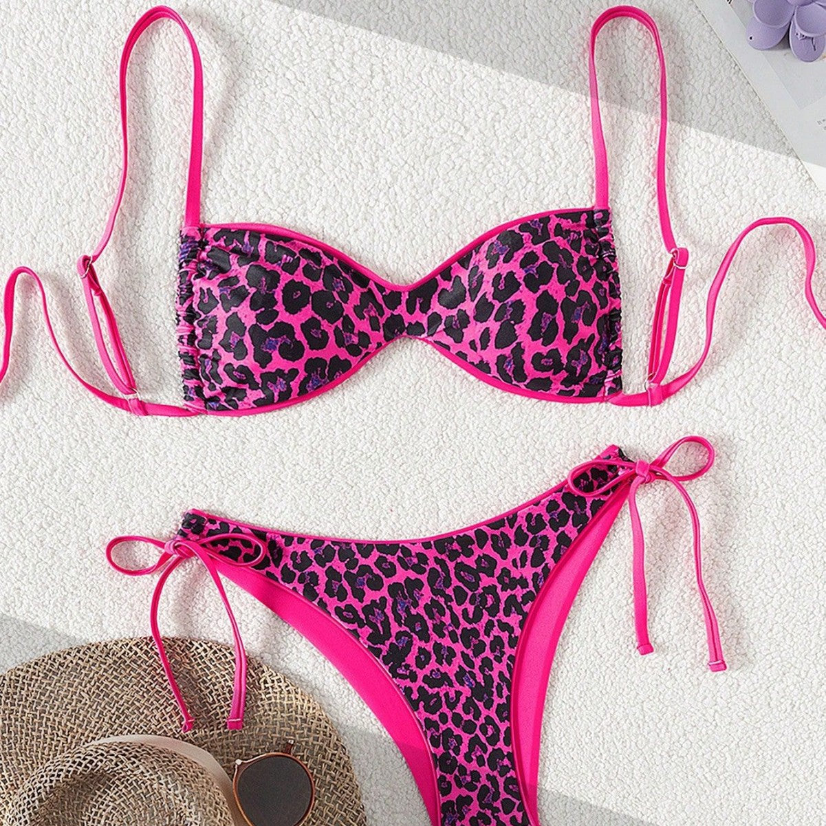 Tie-up  Bikini Women's Swimwear