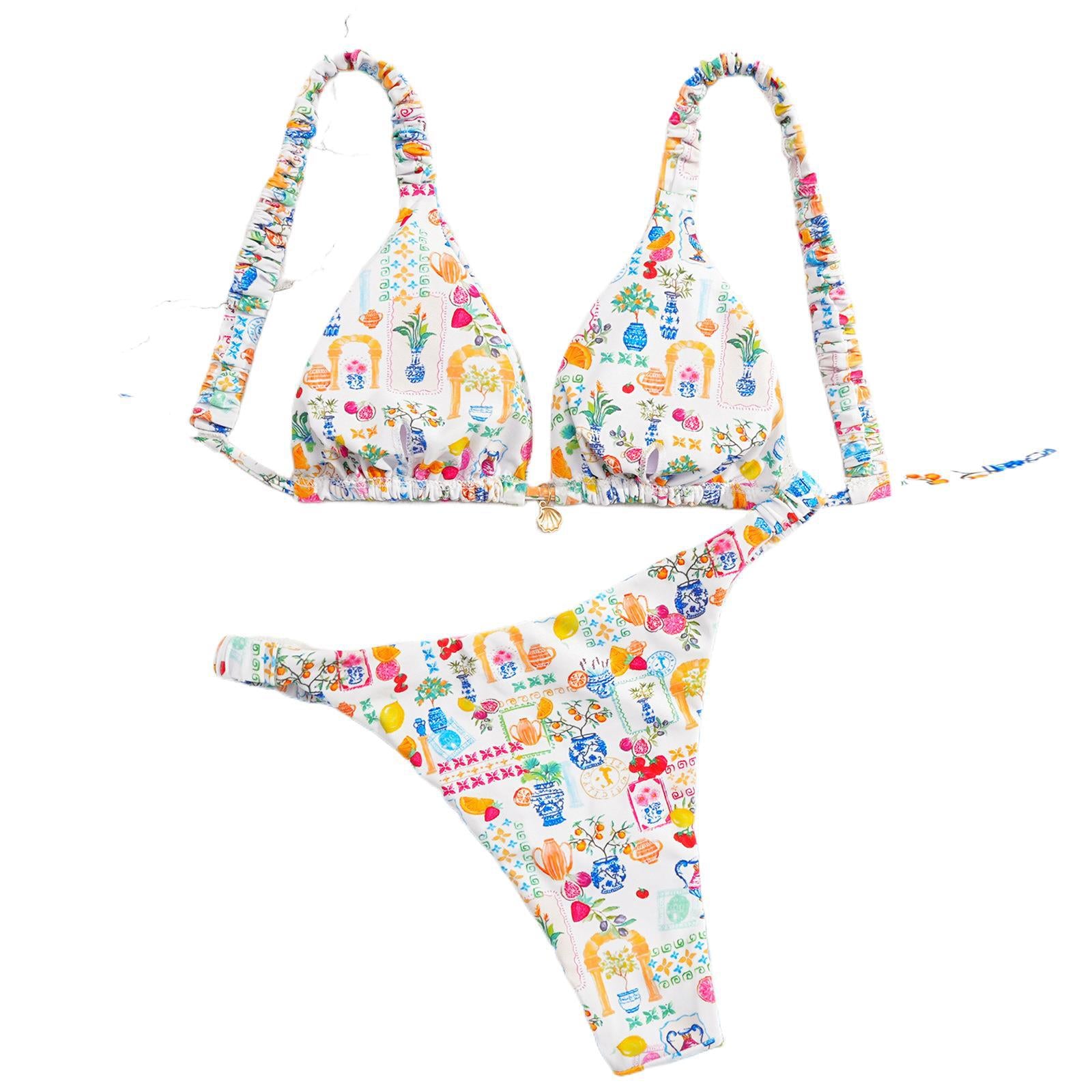 Separated Bikini Swimwear for Women, Slimming and Sexy Beach Vacation