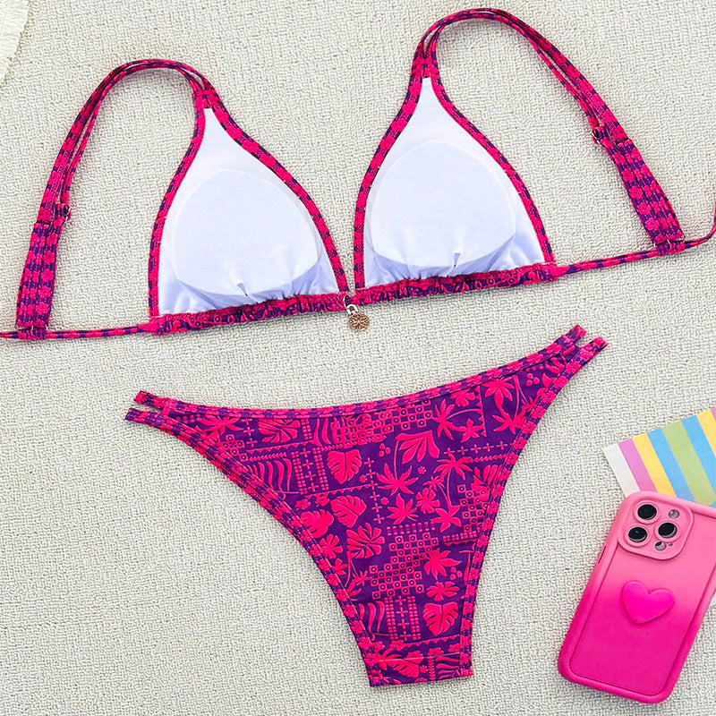 Women's high-end bikini swimwear, sexy beach bikini swimsuit