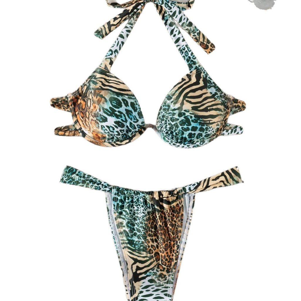 bikini swimsuit with steel support