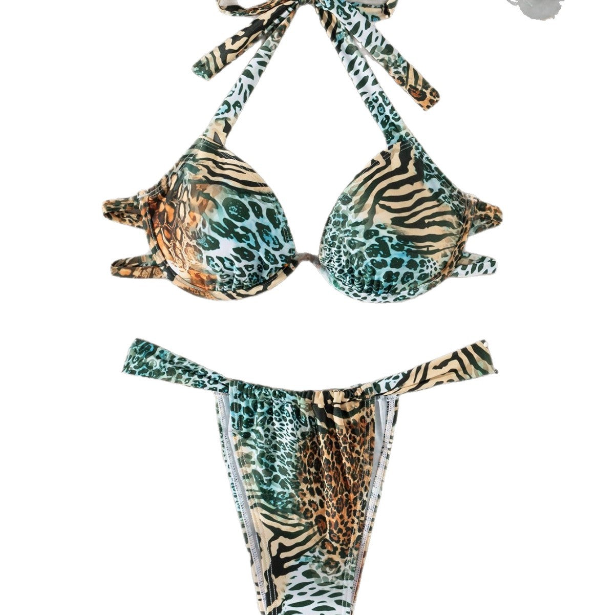 bikini swimsuit with steel support