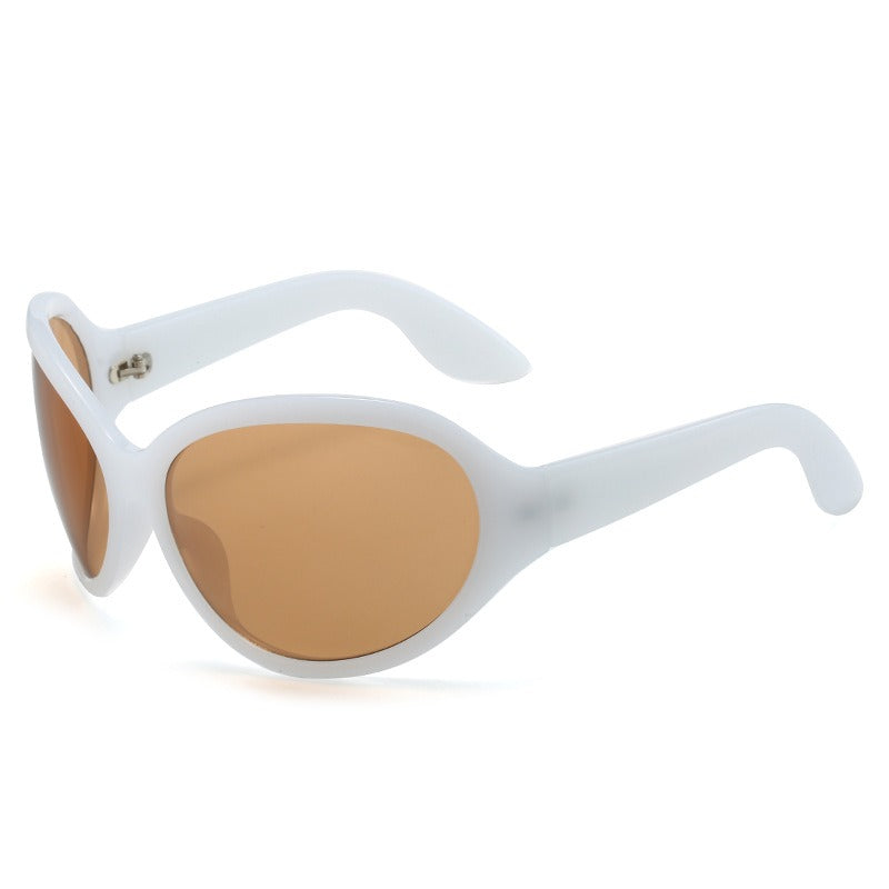 Sunglasses personalized hip-hop large frame glasses alien sunglasses female