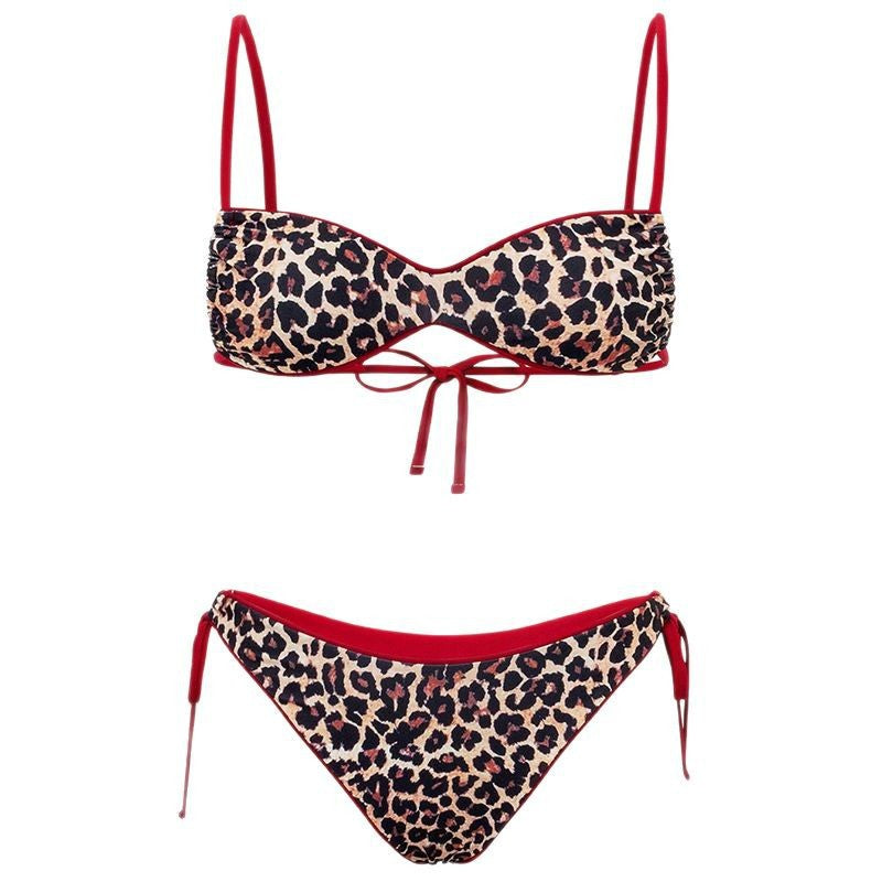 Tie-up  Bikini Women's Swimwear