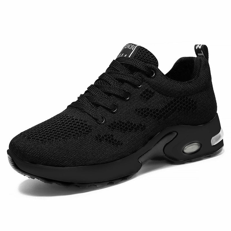 Plus Size Cushioning Shoes, Versatile Soft Sole Breathable Athletic Shoes