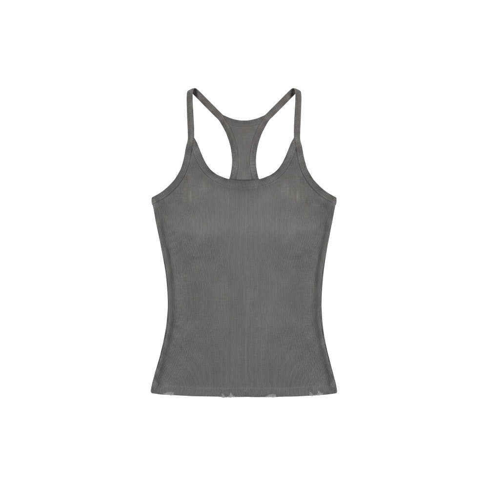 Crop Tank Top for Women Fitted Slimming Inner Wear or Outer Layer Top