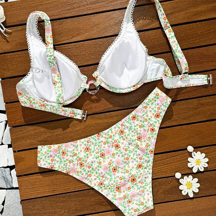 Floral bikini