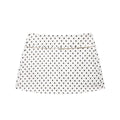 Spicy girl with belt polka dot versatile skirt pants