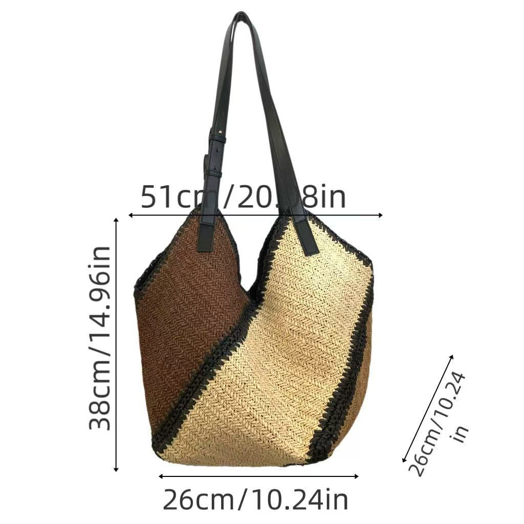 woven single shoulder bag