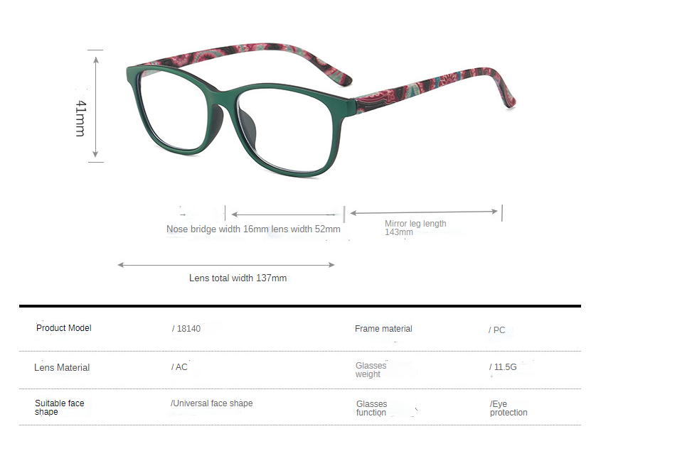 100 degree Ultralight Reading Glasses Men Women Unbreakable Glasses High-definition Resin Glasses Presbyopic