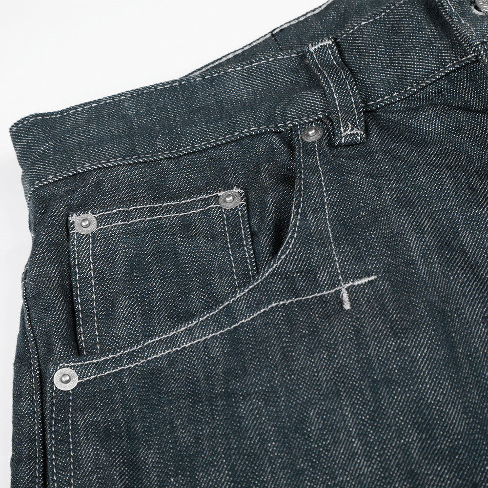 straight-leg jeans