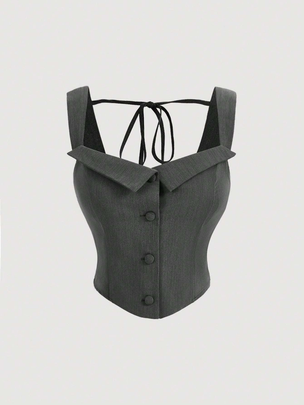 Slim fit sleeveless top