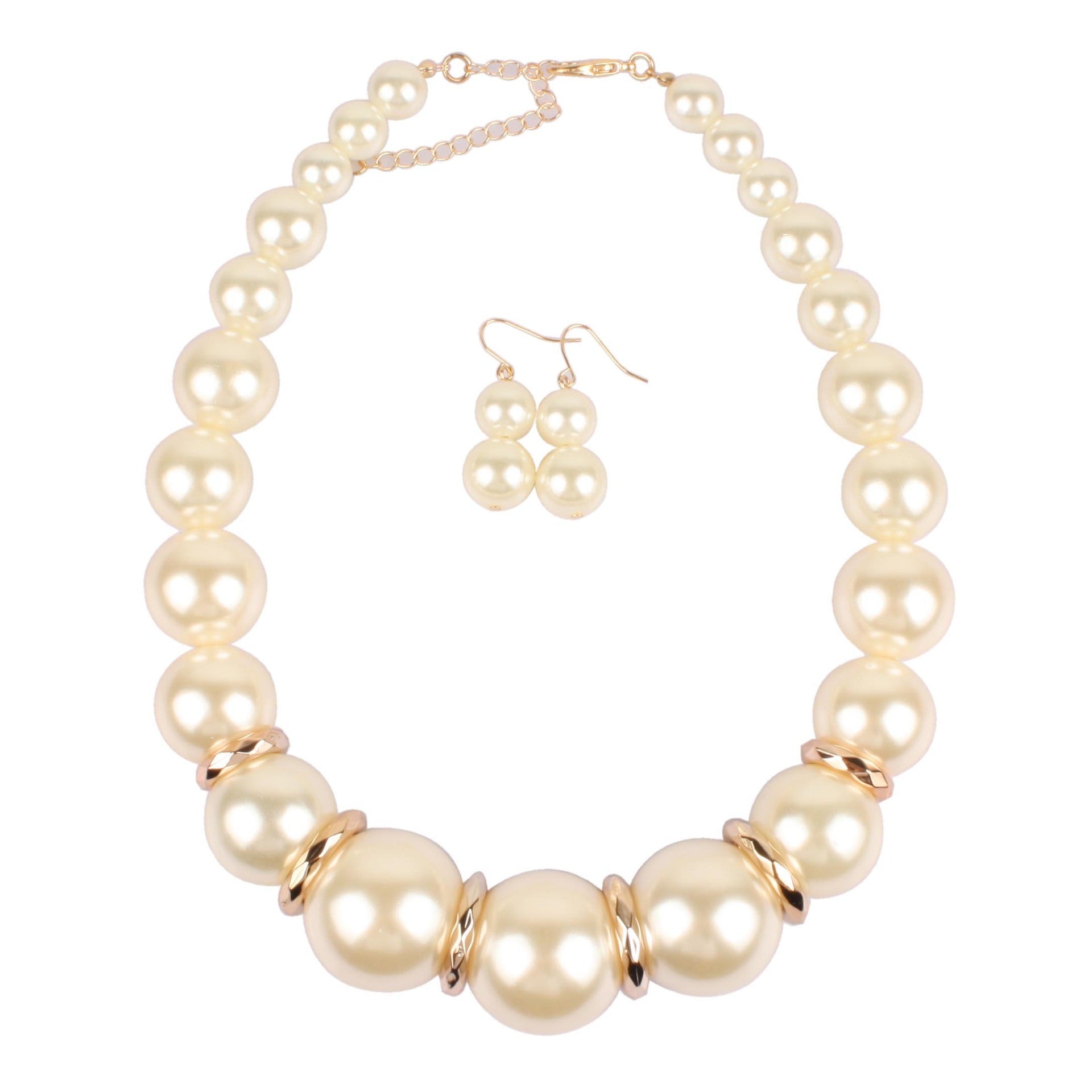 Catwalk Models Large Pearl Short Necklace Korean Style Personalized Fashion Necklace Exaggerated Necklace