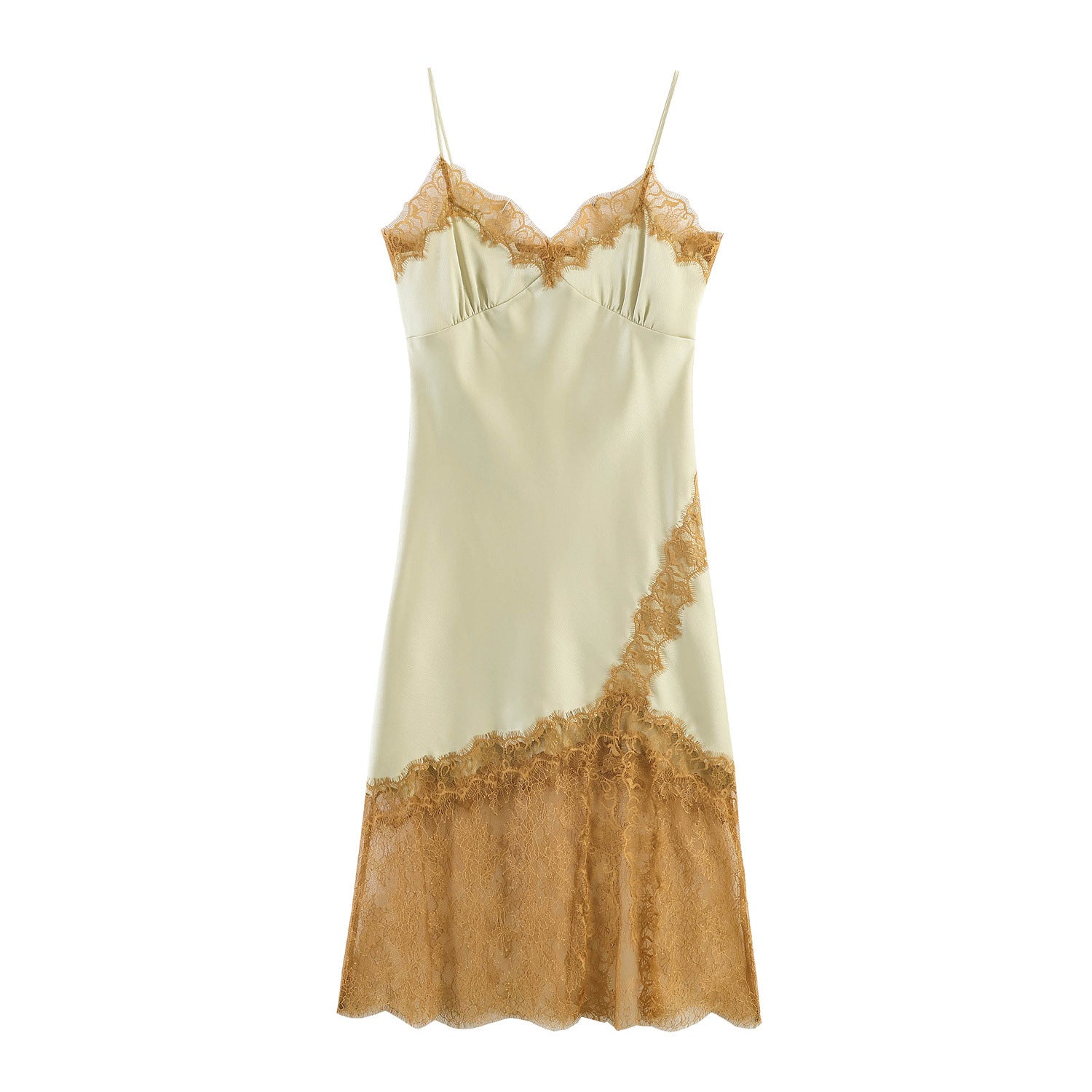 Lace lingerie style women's dress