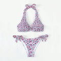 Sexy Floral Two-Piece Swimsuit Women's Bikini