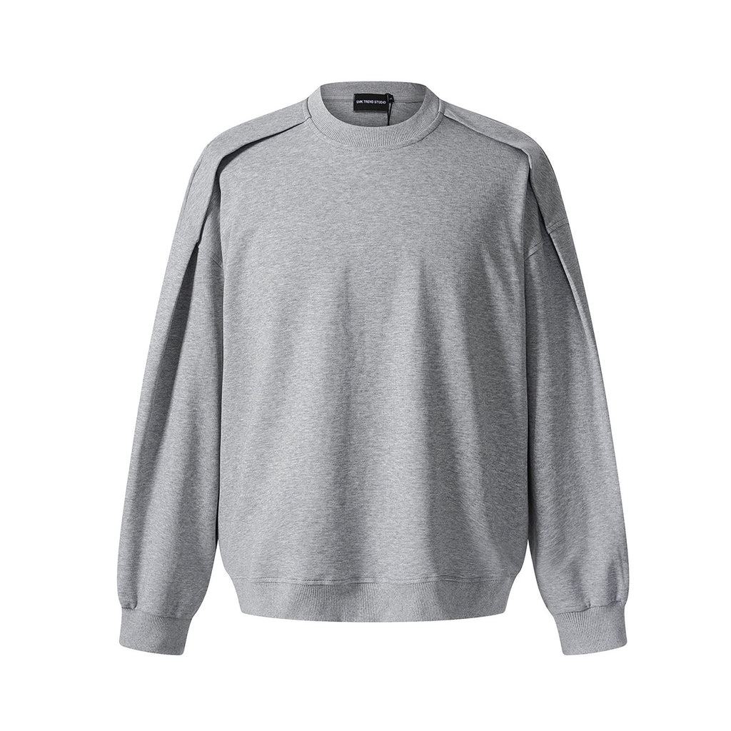 Round neck sweatshirt for men