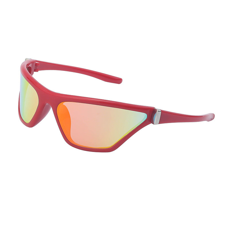Fashion Net Red GM Same Y2K Millennium Cat Eye Sunglasses Women's Riding Sunglasses Men's Outdoor Glasses
