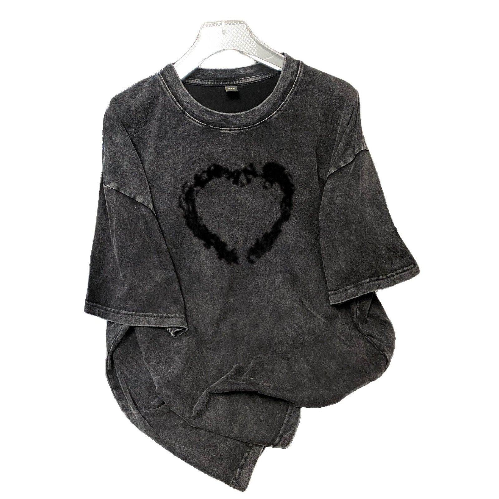 Round neck short sleeved t-shirt for women
