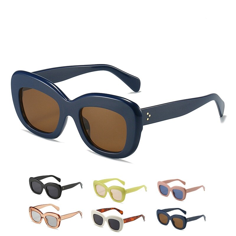 Square Vintage Sunglasses Women Men Brand Designer Retro Sun Glasses  Fashion Shades for Female Oculos De Sol