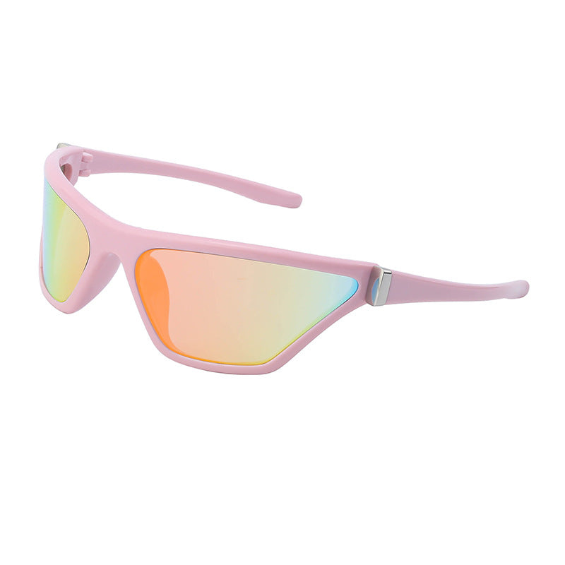 Fashion Net Red GM Same Y2K Millennium Cat Eye Sunglasses Women's Riding Sunglasses Men's Outdoor Glasses