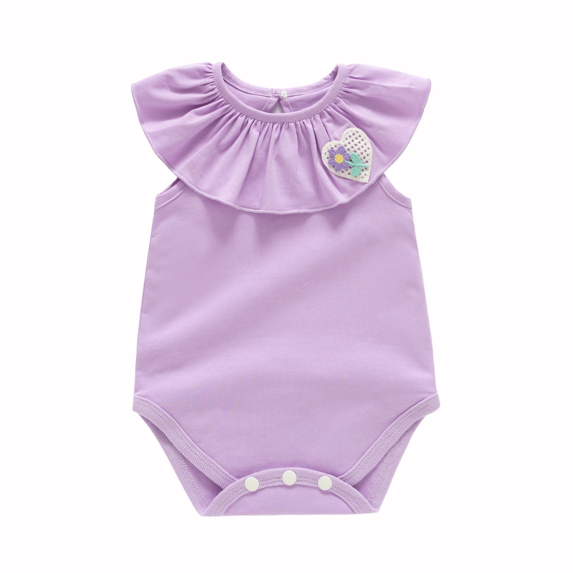 Short sleeved baby bag fart clothes