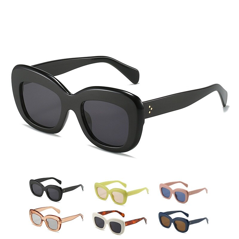 Square Vintage Sunglasses Women Men Brand Designer Retro Sun Glasses  Fashion Shades for Female Oculos De Sol
