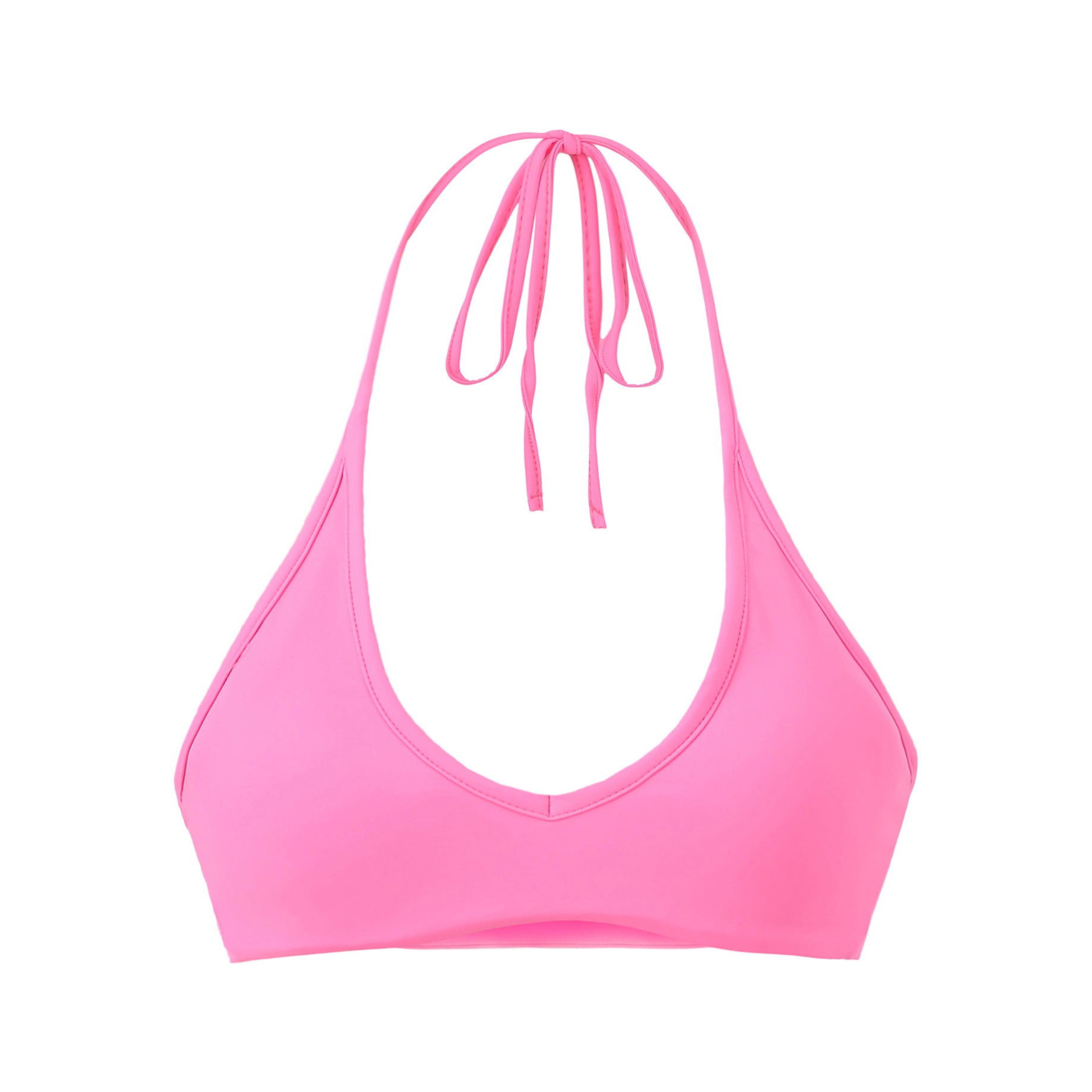 Strap neck bikini vest