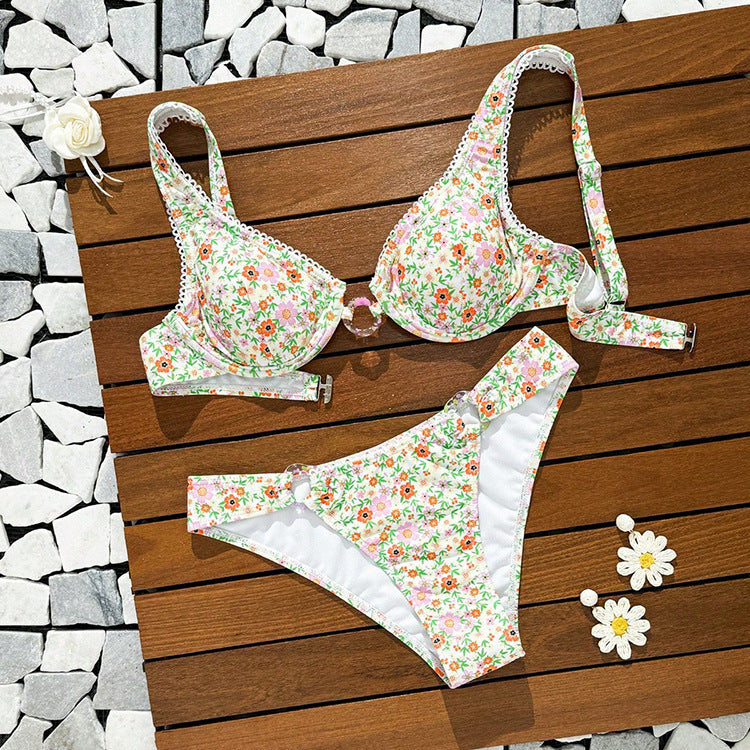 Floral bikini