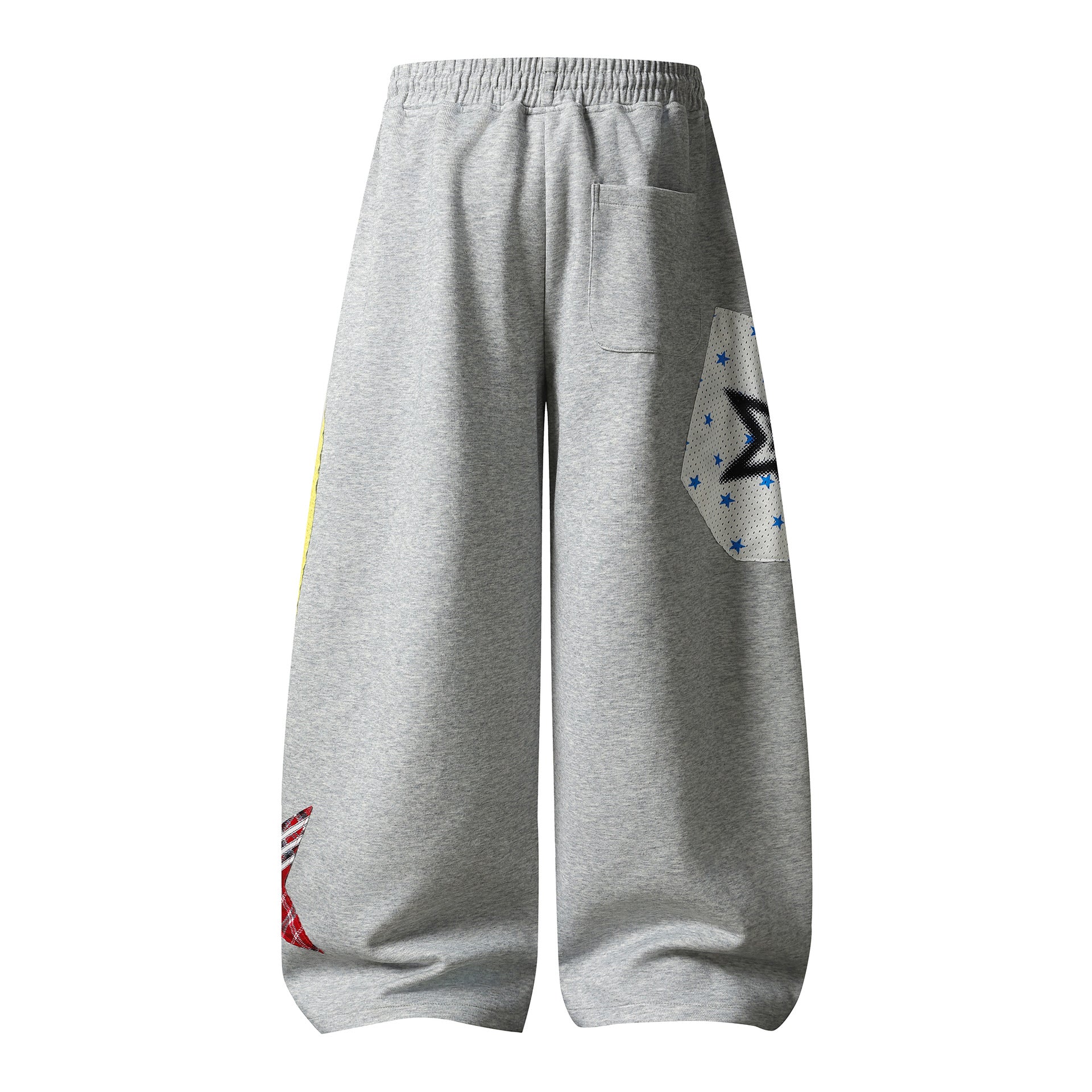 Loose Stylish Streetwear Sweatpants Cargo Stripe Wide Leg Long Pants for Women