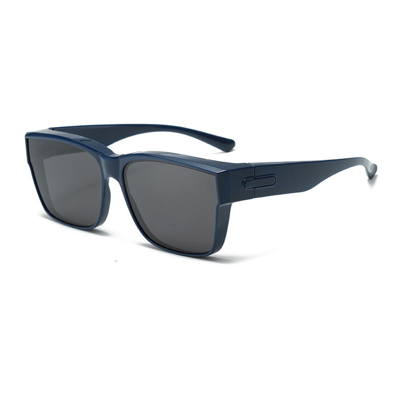 Outdoor driving sunglasses one lens dual-use glasses