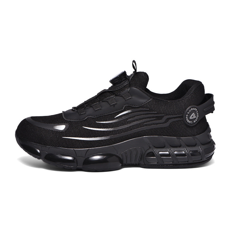 Mesh Knit Safety Work Shoes, Breathable and Comfortable, Puncture-Resistant Protective Footwear