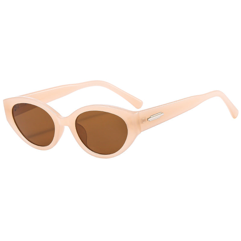 Retro sunglasses for women with a high-end feel, driver's driving glasses
