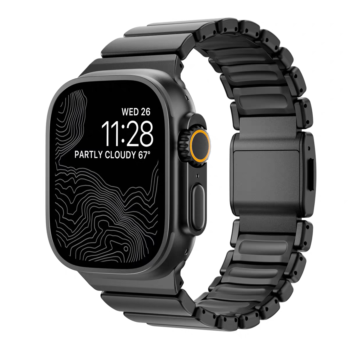 Apple Watch Ultra Strap Pure Titanium Apple Watch S11 Strap Silicone