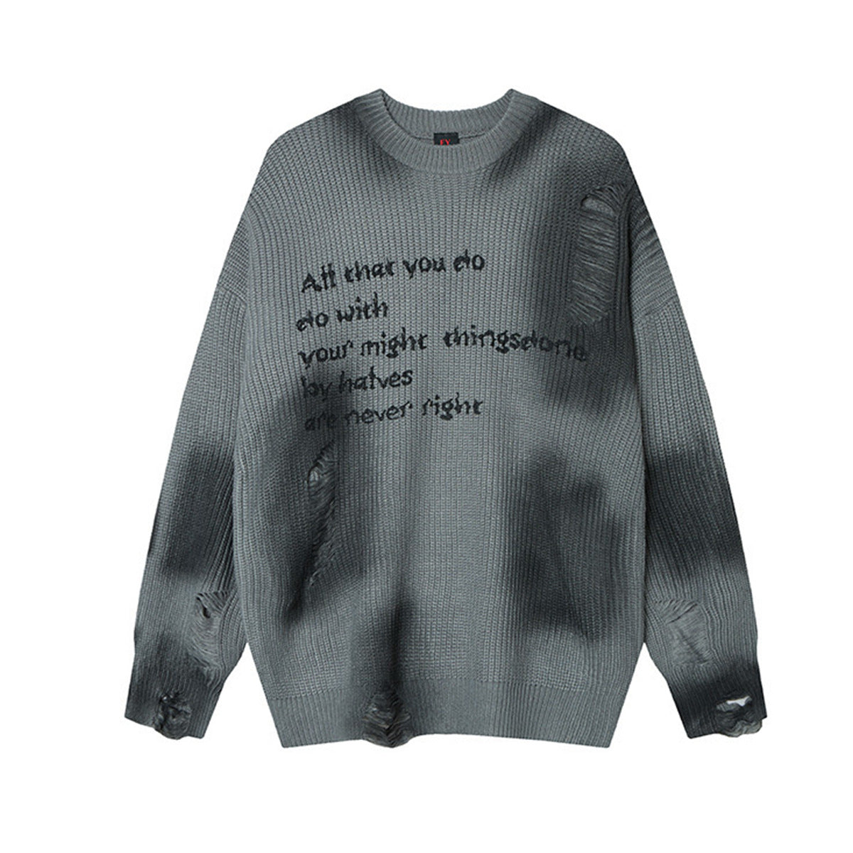 Knitted sweater for men