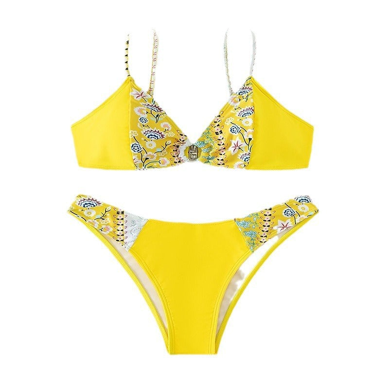 Women's bikini swimsuit for hot springs and beach