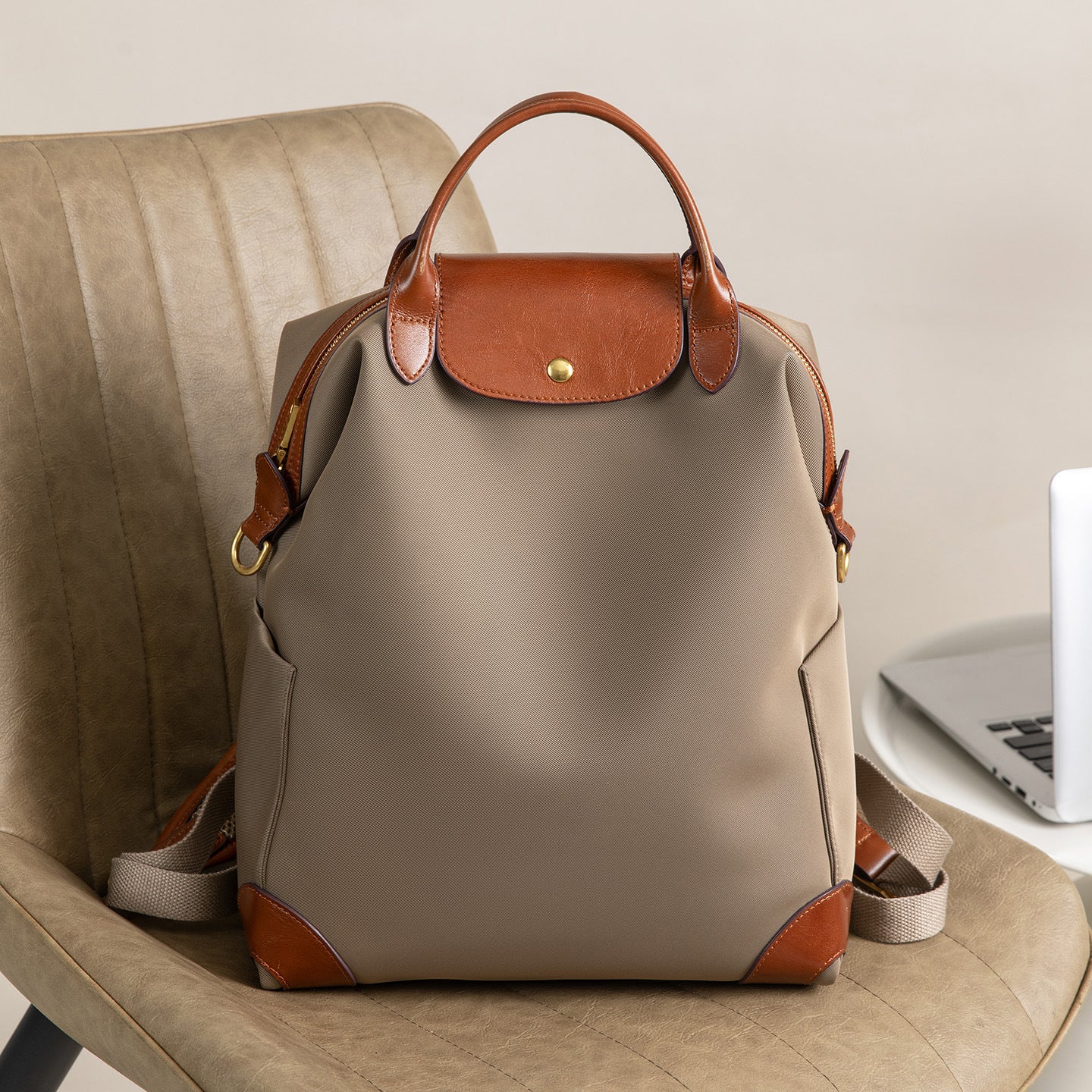 Quality Nylon Backpack with Large Capacity, Lightweight and Durable