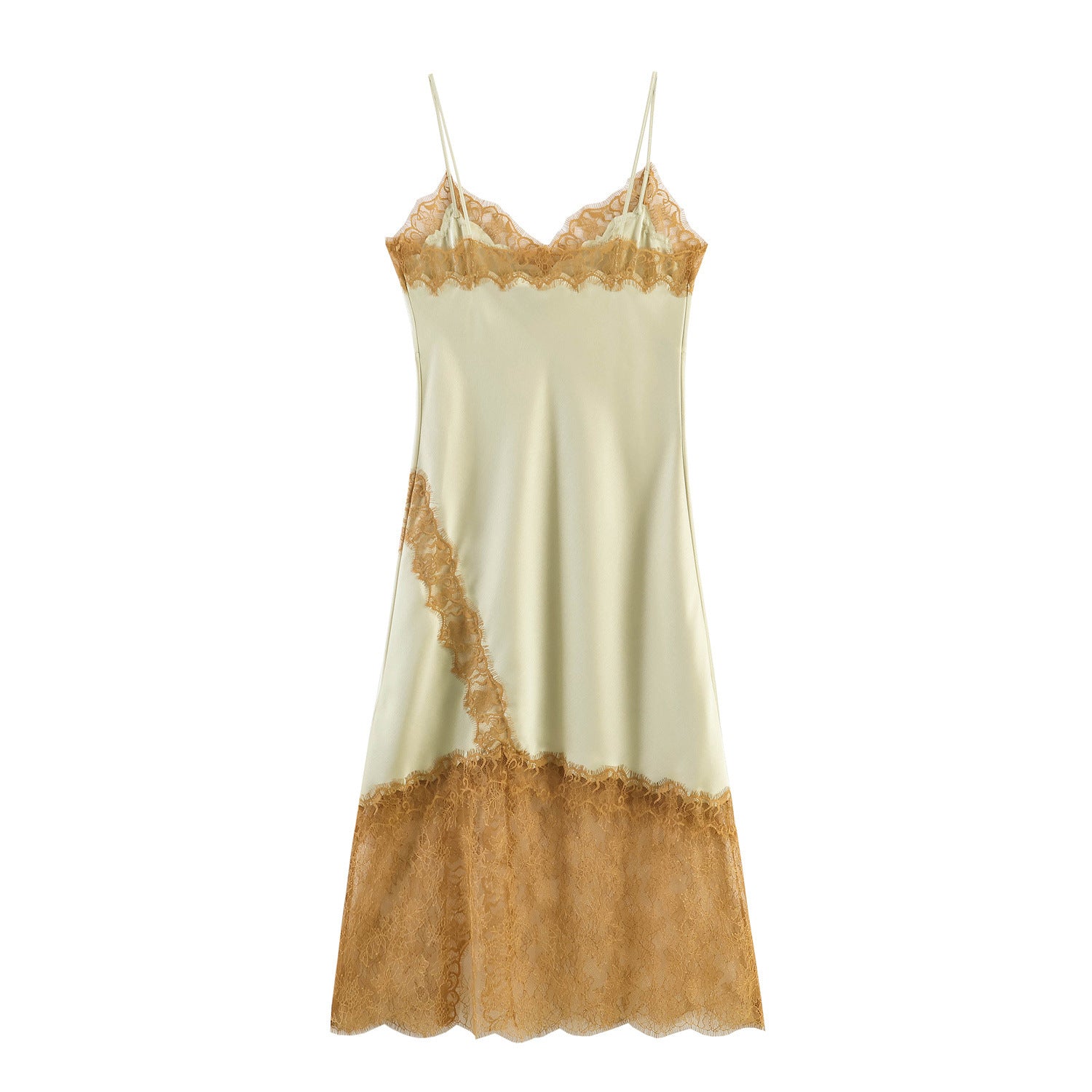 Lace lingerie style women's dress