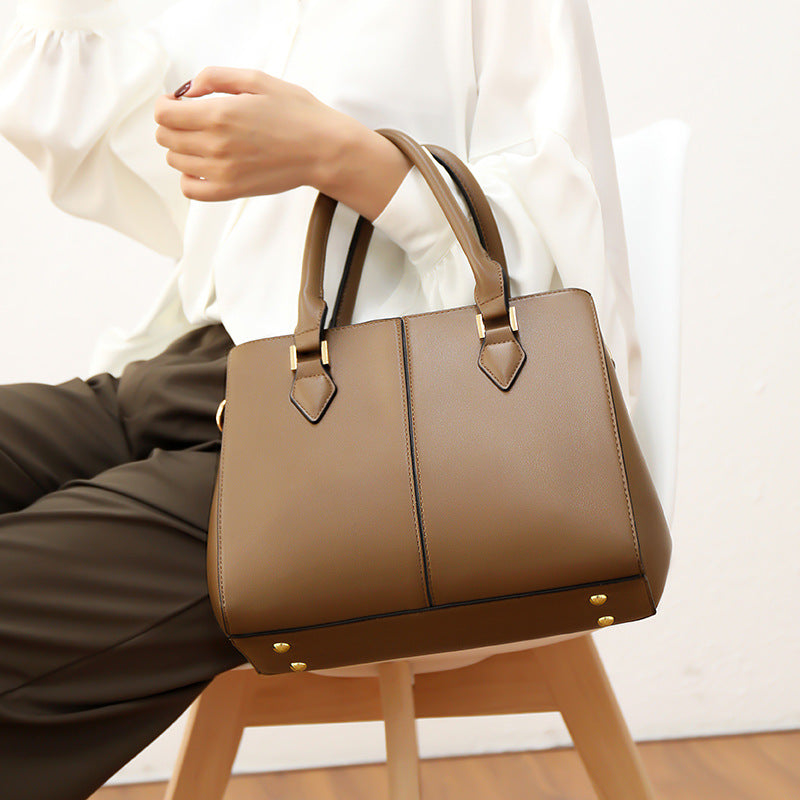 Mid-Aged Women's Bag Elegant Mother's Handbag Lady's Tote Bag