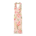 Spicy girl scarf decoration chiffon dress