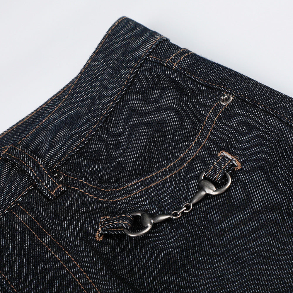 Original color denim pants