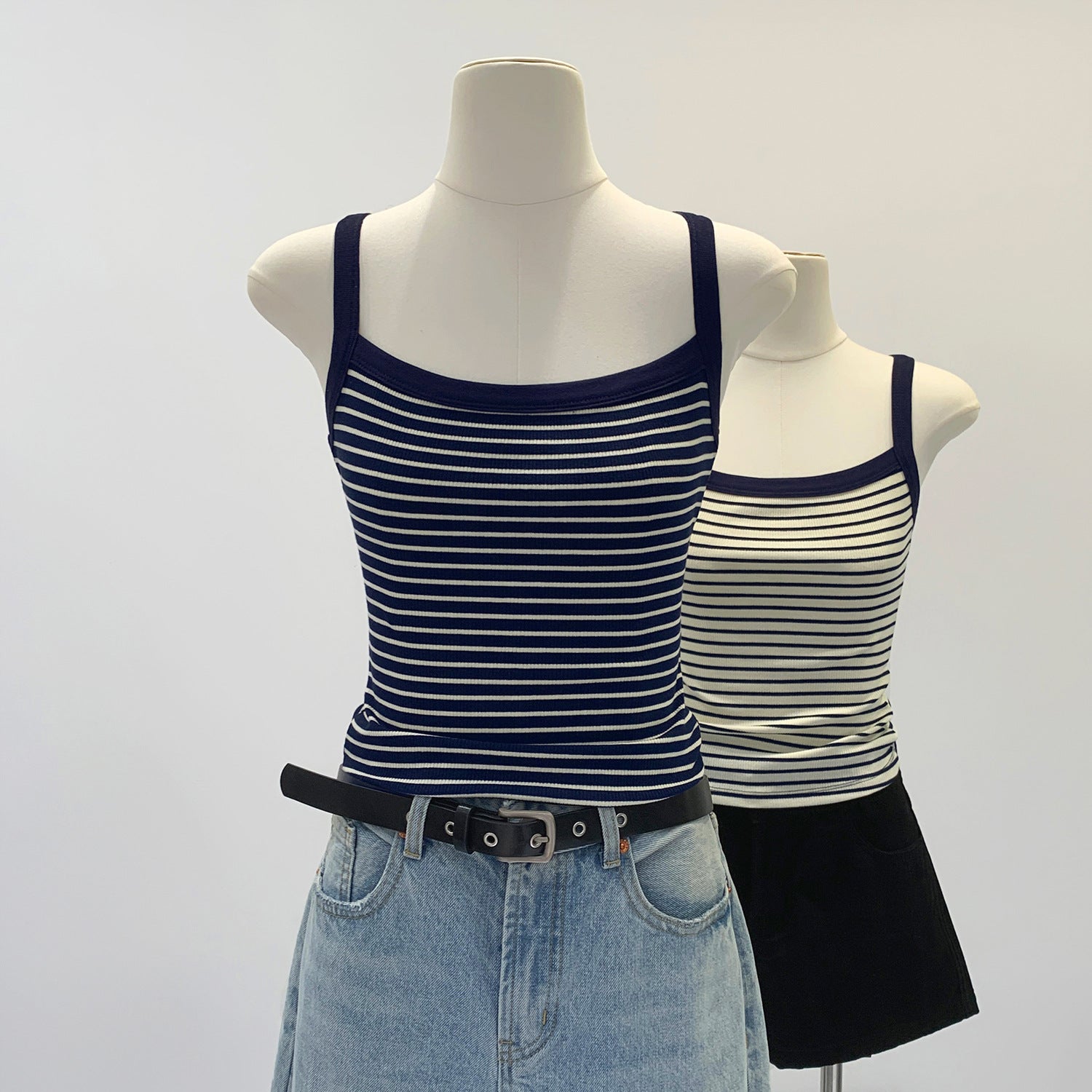 Fitted Crop Tank Top for Women