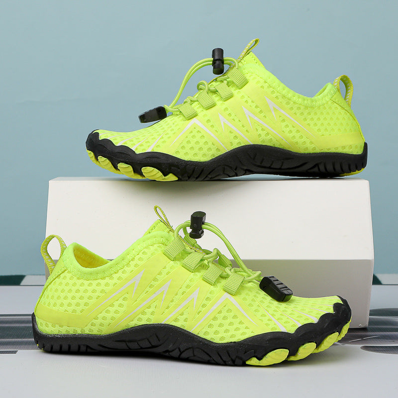 Children's outdoor river tracing shoes barefoot elementary school students diving beach shoes quick-drying water park fitness five-finger shoes
