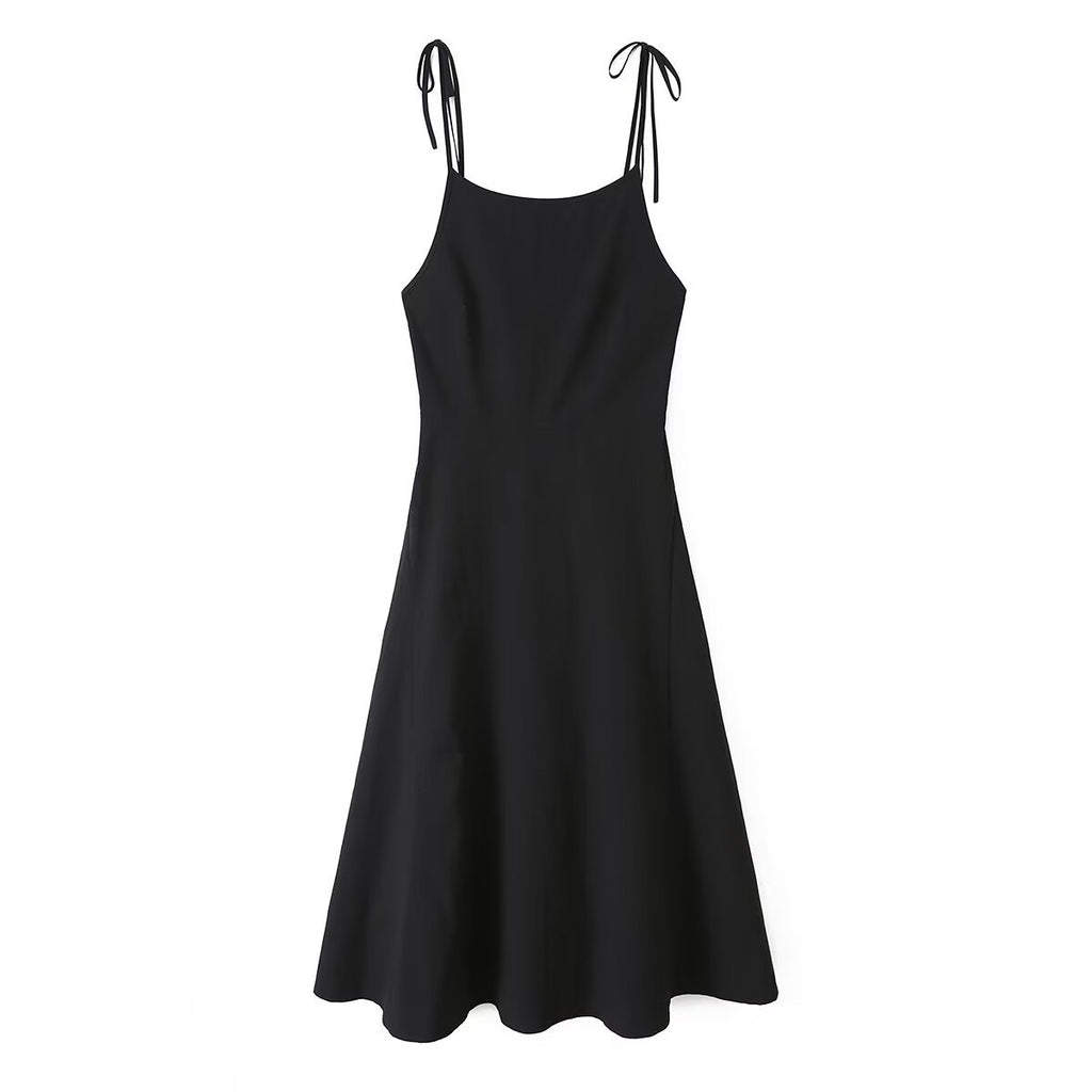 French bow flute dress for summer